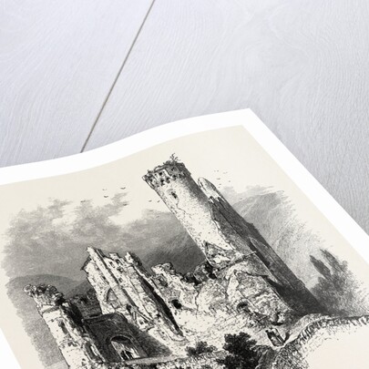 Ehrenfels, the Rhine, Germany by Anonymous