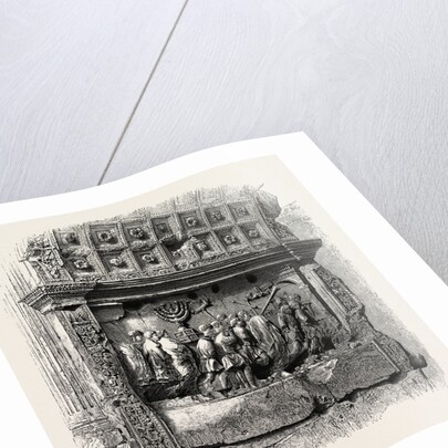 Sculpture on the Arch of Titus, Rome and Its Environs, Italy by Anonymous