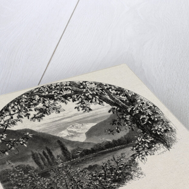 The Jungfrau, from Interlaken, Bernese Oberland, Berner Oberland, Switzerland by Anonymous