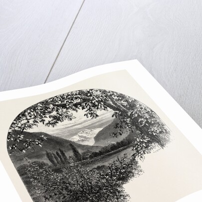 The Jungfrau, from Interlaken, Bernese Oberland, Berner Oberland, Switzerland by Anonymous