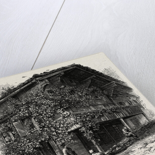 Chalet at Brienz, Bernese Oberland, Berner Oberland, Switzerland by Anonymous