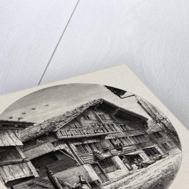 An Oberland Chalet, Bernese Oberland, Berner Oberland, Switzerland by Anonymous