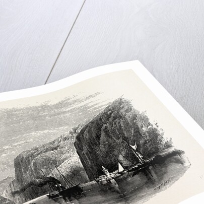 Timber Raft on the Rhine. Germany by Anonymous