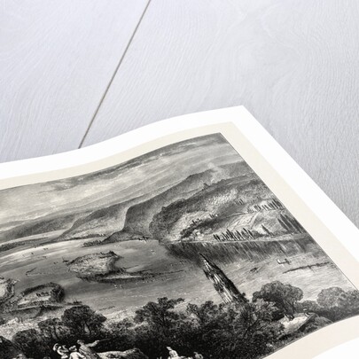 View from the Drachenfels, Dragon's Rock, Siebengebirge, Germany by Anonymous