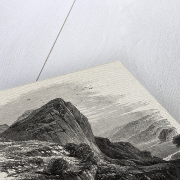 Shepherd's Crag, on the Llugwy, North Wales by Anonymous