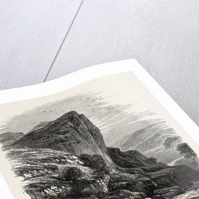 Shepherd's Crag, on the Llugwy, North Wales by Anonymous
