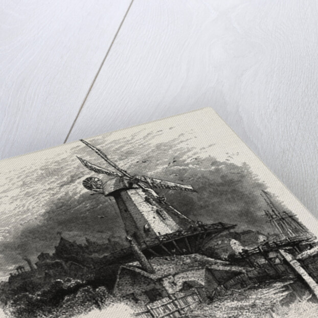 An Old Windmill at Rye, the South Coast by Anonymous