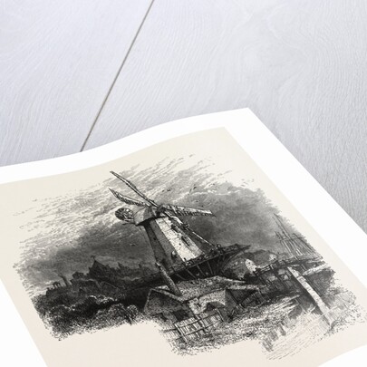An Old Windmill at Rye, the South Coast by Anonymous