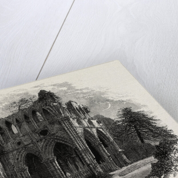 Sir Walter Scott's Tomb, Dryburgh Abbey, Edinburgh and the South Lowlands, Scotland, Great Britain by Anonymous