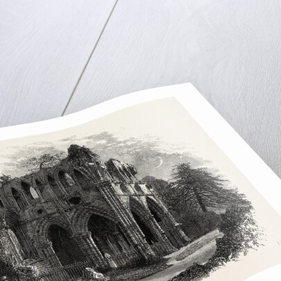 Sir Walter Scott's Tomb, Dryburgh Abbey, Edinburgh and the South Lowlands, Scotland, Great Britain by Anonymous