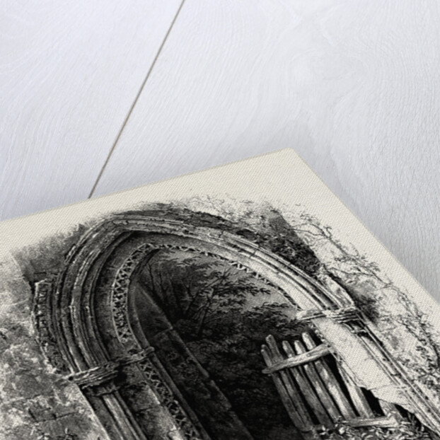 Doorway at Rivaux Abbey by Anonymous