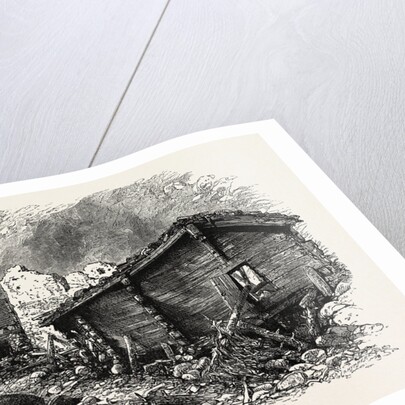 Chalets in Ruins, Switzerland by Anonymous