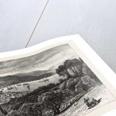 The Bosphorus, from Therapia, Constantinople, Istanbul, Turkey by Anonymous