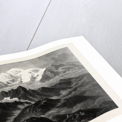 View of Mountains by Anonymous