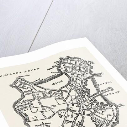 A Plan of Boston by Anonymous