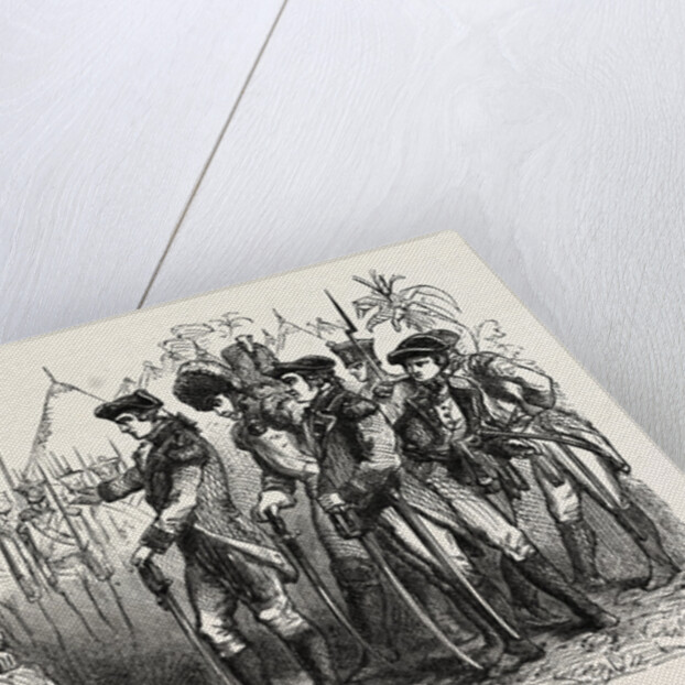 General Burgoyne Addressing the Indians by Anonymous