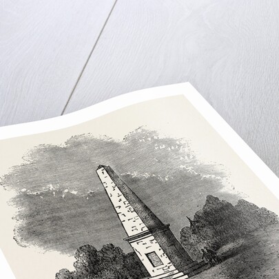 Monument Erected at Wyoming by Anonymous
