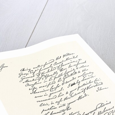 A Pass from Franklin to William Gray by Anonymous