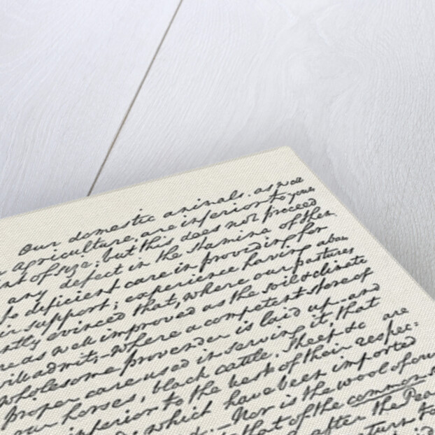 Facsimile of a Portion of a Letter from Washington, Addressed to Sir J. Sinclair, Bart. by Anonymous