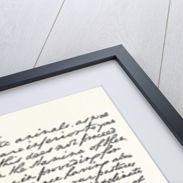 Facsimile of a Portion of a Letter from Washington, Addressed to Sir J. Sinclair, Bart. by Anonymous
