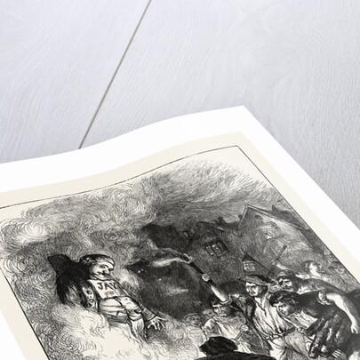 Burning John Jay's Effigy by Anonymous