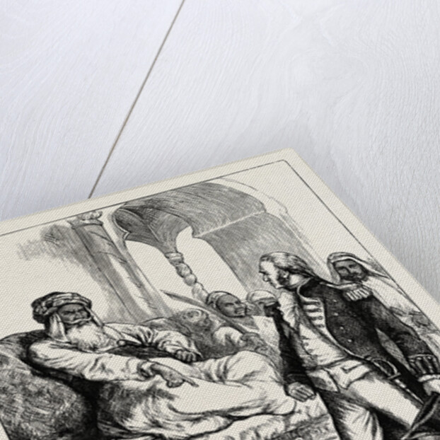Captain Bainbridge and the Dey of Algiers by Anonymous