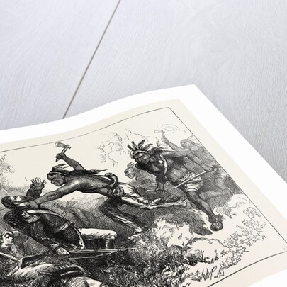 Attack of Indians at Fort Dearborn by Anonymous