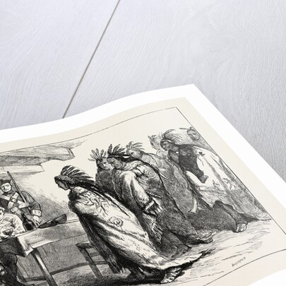 Visit of Pontiac and the Indians to Major Gladwin by Anonymous