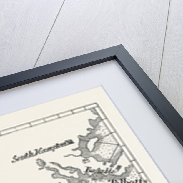 Part of Captain J. Smith's Map of New England by Anonymous