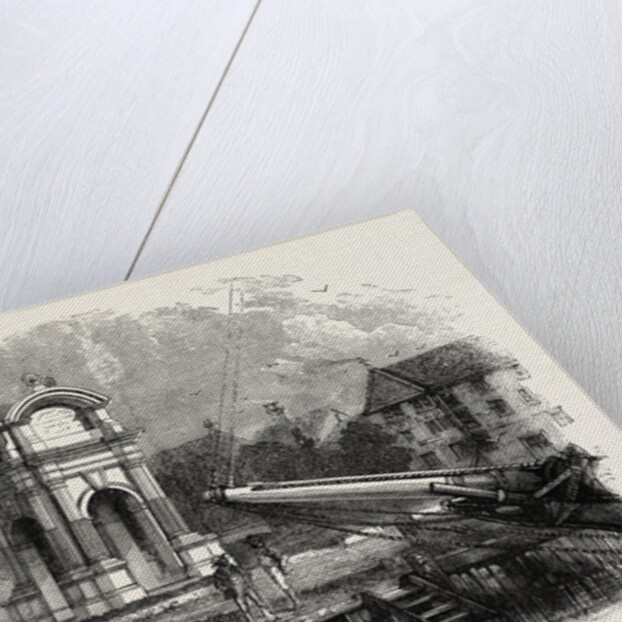 Monument at New Plymouth to Mark the Site of the Landing of the Pilgrim Fathers by Anonymous