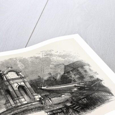 Monument at New Plymouth to Mark the Site of the Landing of the Pilgrim Fathers by Anonymous