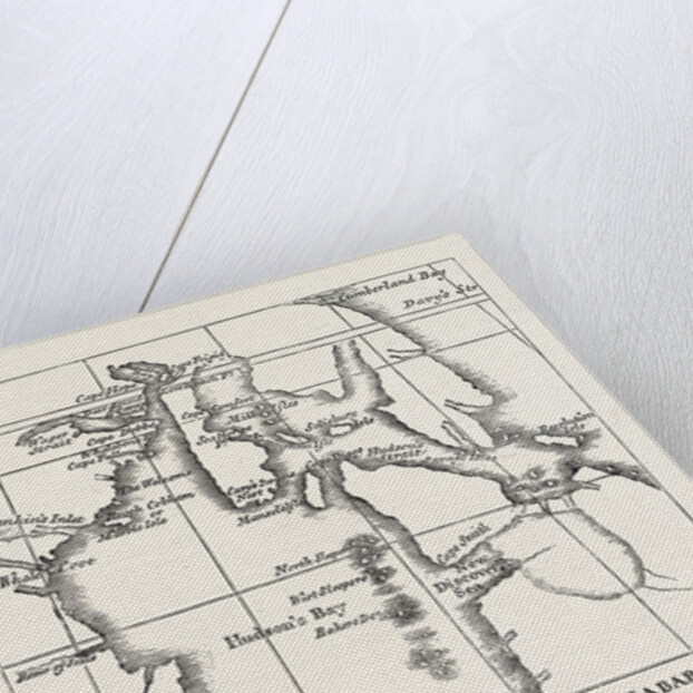 Map of Hudson's Bay, from Dobbs' Hudson's Bay, 1744 by Anonymous