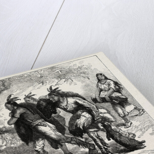 Indians Bringing Beaver Skins to Fleet by Anonymous