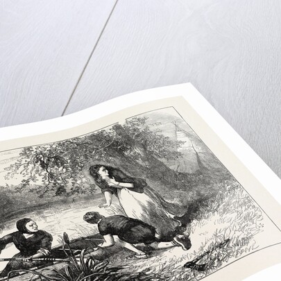 Mrs. Dunstan Escaping Down the Merrimac, Merrimack River by Anonymous