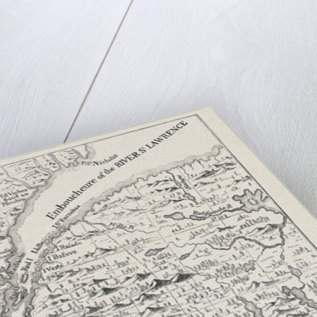 The Course of the River St. Lawrence As Far As Quebec by Anonymous
