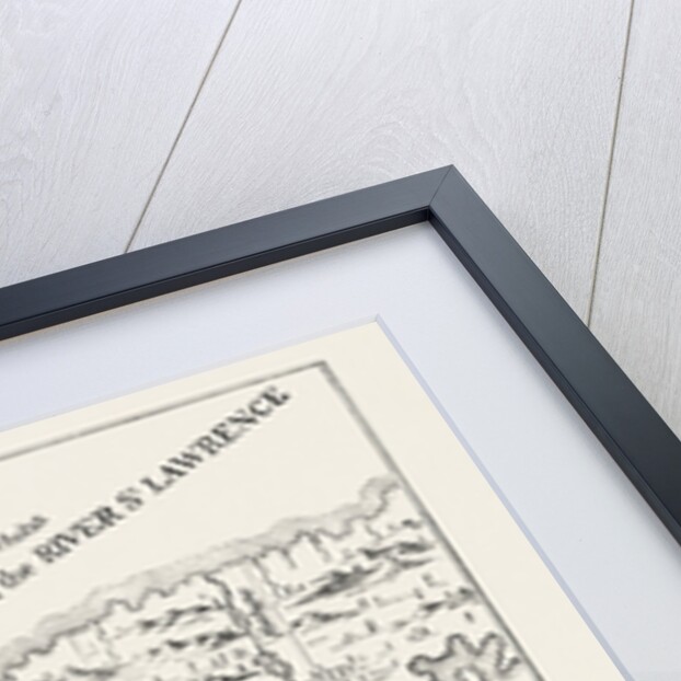 The Course of the River St. Lawrence As Far As Quebec by Anonymous