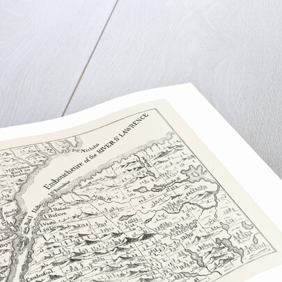 The Course of the River St. Lawrence As Far As Quebec by Anonymous