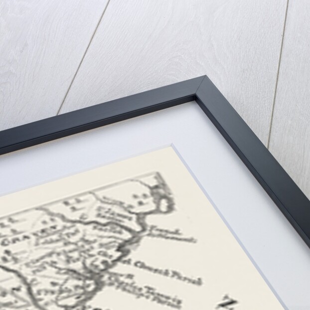 Map of South Carolina in 1730 by Anonymous