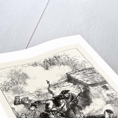 Death of Rasles, Sebastien Rale, Rasle, Priest, Jesuit, Missionary to the Abenakis by Anonymous