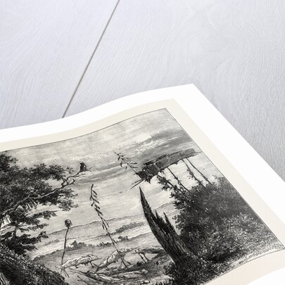 Indian Burial-Ground on the Mississippi by Anonymous