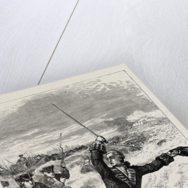 Wolfe Landing at Louisburg, North America by Anonymous