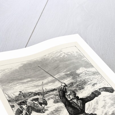 Wolfe Landing at Louisburg, North America by Anonymous