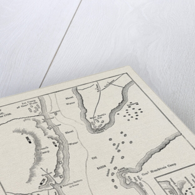 Plan of the Siege of Quebec, Canada by Anonymous