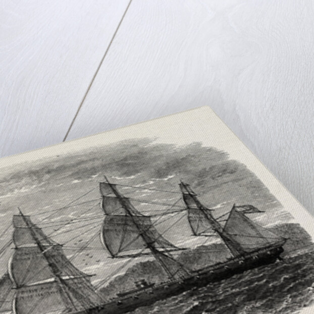 The Hartford (Admiral Farragut's Flag-Ship) by Anonymous