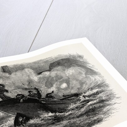 Lieutenant Cushing's Attack on the Albemarle, American Civil War by Anonymous