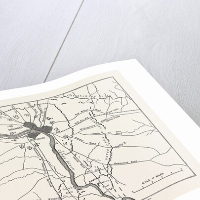 Plan of Richmond and the Surrounding Country by Anonymous