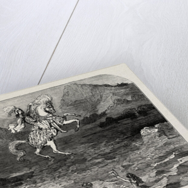 Scene from the New Pantomime of Harlequin and O'Donoghue, at Astley's by Anonymous