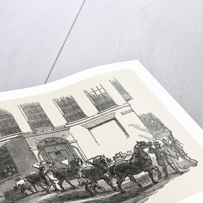 Singular Accident in Hunter Street, Brunswick Square, London by Anonymous