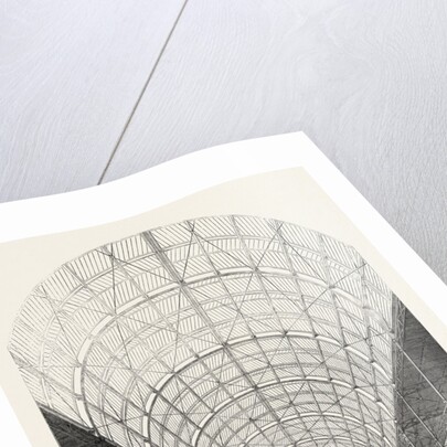 The Great Exhibition, Interior of the Transept of the Crystal Palace, London. View Looking North by Anonymous