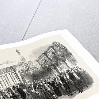 The Oak Dining Room: The Earl of Clarendon and the Lord Mayor of Dublin, Ireland by Anonymous